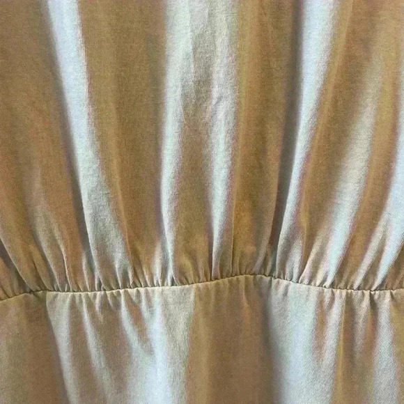 Express Tan Beige Taupe Summer Mini Dress Cap Sleeve - Picture 5 of 10
